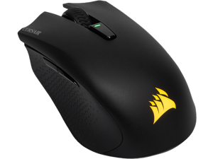 Corsair Harpoon RGB Wireless - Wireless Rechargeable Gaming Mouse with SLIPSTREAM Technology - 10,000 DPI Optical Sensor
