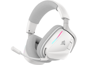 Corsair VOID WIRELESS v2 Gaming Headset Works with PC, PS5 and Nintendo Switch- White (CA-9011380-WW)