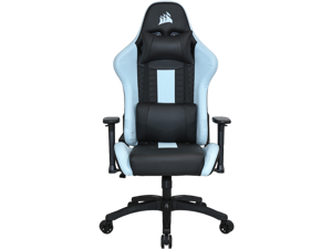 Corsair TC100 Relaxed Gaming Chair (Black Blue Leatherette) Corsair TC100 Relaxed Gaming Chair (Black Blue Leatherette)