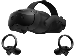 HTC Vive Focus Vision — Mixed Reality and PC VR Headset + Controllers — Business Edition HTC Vive Focus Vision — Mixed Reality and PC VR Headset + Controllers — Business Edition