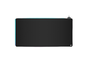 CORSAIR MM700 RGB Extended 3XL Cloth Gaming Mouse Pad / Desk Mat - Massive 1,220mm x 610mm (48” x 24”)  Cloth Surface - 360° Three-Zone RGB Lighting - Two USB Ports, CH-9417080-WW