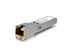 Ubiquiti Networks 10 GbE SFP+ to RJ45 Adapter (UACC-CM-RJ45-MG) Ubiquiti Networks 10 GbE SFP+ to RJ45 Adapter (UACC-CM-RJ45-MG)