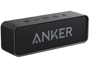 Anker Soundcore Bluetooth Speaker with IPX5 Waterproof, Stereo Sound, 24H Playtime, Portable Wireless Speaker for iPhone, Samsung and More