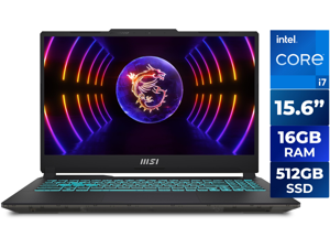 MSI Cyborg - 15.6" GeForce RTX 4050 Laptop GPU - Intel Core i7-13620H - 16GB Memory - 512 GB SSD - Windows 11 Home Gaming Laptops - 144 Hz IPS (A13VE-218US )
