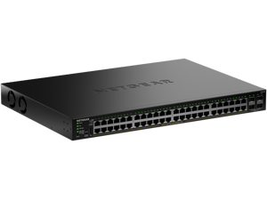 Netgear GS348TP 48-Port Gigabit Ethernet PoE+ Smart Managed Essentials Switch with 4 Dedicated SFP Ports (380W), GS348TP-200NAS Netgear GS348TP 48-Port Gigabit Ethernet PoE+ Smart Managed Essentials Switch with 4 Dedicated SFP Ports (380W), GS348TP-200NAS