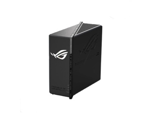 ASUS ROG Strix GS-BE12000 WiFi 7 Tri-band Router, 12000 Mbps, 20G wired capacity, 3,000 sq. ft. Coverage, 2.0GHz Quad-core CPU, Game Acceleration, Triple-Level Security, AiMesh Compatible ASUS ROG Strix GS-BE12000 WiFi 7 Tri-band Router, 12000 Mbps, 20G wired capacity, 3,000 sq. ft. Coverage, 2.0GHz Quad-core CPU, Game Acceleration, Triple-Level Security, AiMesh Compatible