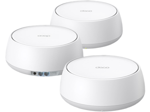 TP-Link Dual-Band BE3600 WiFi 7 Mesh Wi-Fi System (Deco BE23) | 4-Stream 3.6 Gbps | 160 Mhz Channels | Covers up to 6,500 Sq.Ft | 2× 2.5G Ports Wired Backhaul | VPN,MLO,AI-Roaming, HomeShield (3-Pack) TP-Link Dual-Band BE3600 WiFi 7 Mesh Wi-Fi System (Deco BE23) | 4-Stream 3.6 Gbps | 160 Mhz Channels | Covers up to 6,500 Sq.Ft | 2× 2.5G Ports Wired Backhaul | VPN,MLO,AI-Roaming, HomeShield (3-Pack)