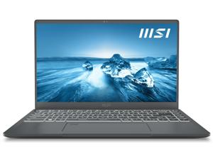 MSI Prestige 14 Evo Laptop Intel Core i7 12th Gen 1280P (1.80GHz) 32GB Memory 1 TB NVMe SSD Intel Iris Xe Graphics 14.0" Windows 11 Home 64-bit A12M-054