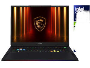MSI Raider - 18" 120 Hz - Intel Core Ultra 9 285HX - GeForce RTX 5090 Laptop GPU - 64GB DDR5 6400MHz Memory DDR5 6400 - 2TB SSD - Windows 11 Pro (Raider 18 HX AI A2XWJG-069US) MSI Raider - 18" 120 Hz - Intel Core Ultra 9 285HX - GeForce RTX 5090 Laptop GPU - 64GB DDR5 6400MHz Memory DDR5 6400 - 2TB SSD - Windows 11 Pro (Raider 18 HX AI A2XWJG-069US)