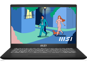 MSI Modern 14" Ryzen 7 7730U Laptop 16GB Memory 512 GB NVMe SSD Windows 11 Home 64-bit Modern 14 C7M-421US (TAA)