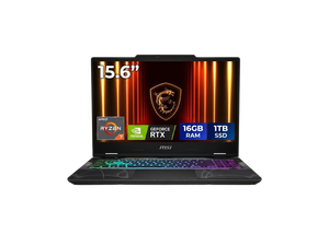 MSI Cyborg A15 15.6" 144hz FHD Gaming Laptop - AMD Ryzen 7 260 - GeForce RTX 5060 - 16GB DDR5 RAM - 1TB SSD - Windows 11 Home (Cyborg A15 AI B2HWFKG-030US) MSI Cyborg A15 15.6" 144hz FHD Gaming Laptop - AMD Ryzen 7 260 - GeForce RTX 5060 - 16GB DDR5 RAM - 1TB SSD - Windows 11 Home (Cyborg A15 AI B2HWFKG-030US)