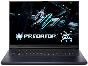 Acer Predator Helios Neo 18 AI - 18.0" Intel Core Ultra 9 275HX - GeForce RTX 5070 Ti Laptop GPU - 2.10 GHz - 16GB Memory - 1 TB PCIe SSD - Windows 11 Home Gaming Laptop - 240 Hz IPS (PHN18-72-92Y3 ) Acer Predator Helios Neo 18 AI - 18.0" Intel Core Ultra 9 275HX - GeForce RTX 5070 Ti Laptop GPU - 2.10 GHz - 16GB Memory - 1 TB PCIe SSD - Windows 11 Home Gaming Laptop - 240 Hz IPS (PHN18-72-92Y3 )