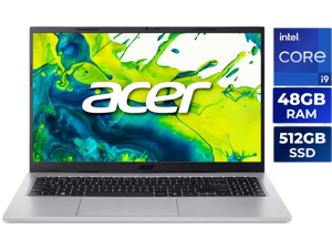 Acer Aspire Go 15 15.6" - Intel Core i9-13900H - 48GB RAM - 512GB PCIe SSD - Windows 11 Home (AG15-72P-97RC) Acer Aspire Go 15 15.6" - Intel Core i9-13900H - 48GB RAM - 512GB PCIe SSD - Windows 11 Home (AG15-72P-97RC)