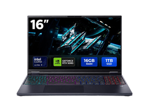 Acer Predator Helios Neo 16 AI - 16.0" WQXGA 180 Hz - Intel Core Ultra 9 290HX Plus - GeForce RTX 5080 Laptop GPU - 16GB Memory DDR5 6400 - 1TB NVMe SSD - Windows 11 Home (NH.U5TAA.001 ) Acer Predator Helios Neo 16 AI - 16.0" WQXGA 180 Hz - Intel Core Ultra 9 290HX Plus - GeForce RTX 5080 Laptop GPU - 16GB Memory DDR5 6400 - 1TB NVMe SSD - Windows 11 Home (NH.U5TAA.001 )