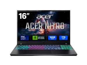 Acer Nitro V 16S AI - 16.0" WUXGA 180 Hz - Intel Core Ultra 7 355 - GeForce RTX 5070 Laptop GPU - 16GB Memory DDR5 6400 - 1TB NVMe SSD - Windows 11 Home (NH.U4KAA.001 ) Acer Nitro V 16S AI - 16.0" WUXGA 180 Hz - Intel Core Ultra 7 355 - GeForce RTX 5070 Laptop GPU - 16GB Memory DDR5 6400 - 1TB NVMe SSD - Windows 11 Home (NH.U4KAA.001 )