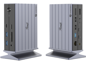 Rosewill 14-in-1 Thunderbolt 4 Certified, Laptop Docking Station with 100W Charging, 8K Display, Triple 4K Monitor Display for Windows and Mac, 135W Power Adapter & 40Gbps Data Transfer - RHUB-TB14