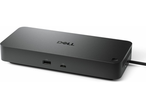 Dell Pro Dock WD25 - 130 W - USB Type C - 4 Displays Supported - 6x USB Ports - 4x USB Type-A Ports - USB Type-A - 2 x USB Type-C Ports - USB Type-C - 2 x DisplayPorts - 2.5 Gigabit Ethernet