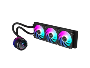 AORUS WATERFORCE X II 360 Liquid CPU Cooler, 360mm Radiator with 3x 120mm low noise ARGB Fans, compatible with Intel LGA1700 & 1851 and AMD AM5(GP-AORUS WATERFORCE X II 360) AORUS WATERFORCE X II 360 Liquid CPU Cooler, 360mm Radiator with 3x 120mm low noise ARGB Fans, compatible with Intel LGA1700 & 1851 and AMD AM5(GP-AORUS WATERFORCE X II 360)