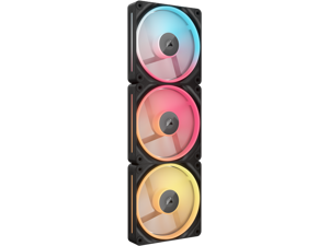 CORSAIR iCUE LINK LX120-R RGB 120mm PWM Reverse Fans Starter Kit – Reverse Fan Blade - Dual Light Loops - Easy iCUE LINK Connectivity - Magnetic Dome Bearing CORSAIR iCUE LINK LX120-R RGB 120mm PWM Reverse Fans Starter Kit – Reverse Fan Blade - Dual Light Loops - Easy iCUE LINK Connectivity - Magnetic Dome Bearing