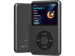 MP3 Player with Bluetooth 128GB Portable Music Digital Players Supports Playlist Audiobook Video Nice Gadget for Kids Black MP3 Player with Bluetooth 128GB Portable Music Digital Players Supports Playlist Audiobook Video Nice Gadget for Kids Black