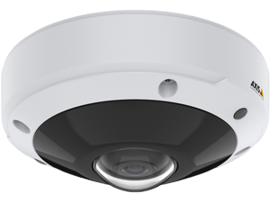 AXIS M3077-PLVE Network Camera, 6 MP Outdoor-ready Dome With 360° Panoramic View and Audio Capture | 02018-001