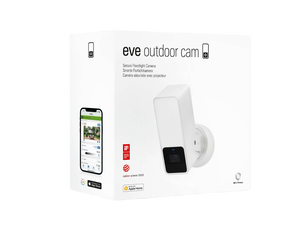 Eve Outdoor Cam (White Edition) - Secure floodlight camera with Apple HomeKit Secure Video technology Eve Outdoor Cam (White Edition) - Secure floodlight camera with Apple HomeKit Secure Video technology