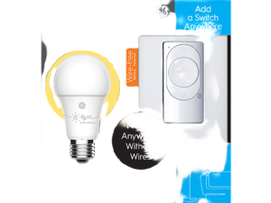 C by GE LED Soft White A19 Smart Bulb + Wire-Free Dimmer Switch Bundle - Works With Google Assistant and Amazon Alexa, Bluetooth Enabled C by GE LED Soft White A19 Smart Bulb + Wire-Free Dimmer Switch Bundle - Works With Google Assistant and Amazon Alexa, Bluetooth Enabled