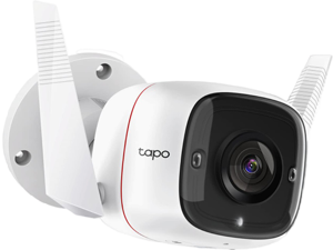 TP-Link Tapo 2K HD Security Camera Outdoor Wired, IP66 Weatherproof, Motion/Person Detection, Works with Alexa & Google Home, Built-in Siren w/ Night Vision, Cloud/SD Card Storage, 2-Way Audio(C310)