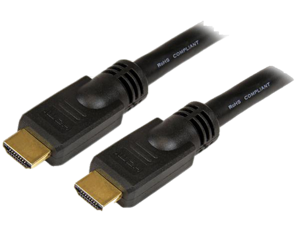 Startech 20ft High Speed HDMI® Cable HDMM20 - Ultra HD 4k x 2k HDMI Cable - HDMI to HDMI M/M- 20ft HDMI 1.4 Cable - Audio/Video Gold-Plated