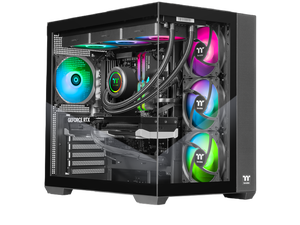 Thermaltake LCGS NE 9880-V380B Gaming Desktop (AMD Ryzen 7 9800X3D, NVIDIA GeForce RTX 5080, 32GB DDR5 6000MT/s Memory, 2TB NVMe M.2, 1000W PSU, WiFi, Windows 11) N38B-B850-580-LCS Thermaltake LCGS NE 9880-V380B Gaming Desktop (AMD Ryzen 7 9800X3D, NVIDIA GeForce RTX 5080, 32GB DDR5 6000MT/s Memory, 2TB NVMe M.2, 1000W PSU, WiFi, Windows 11) N38B-B850-580-LCS