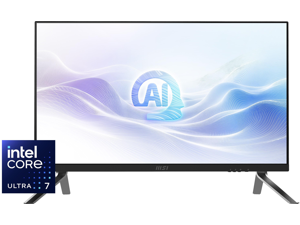 MSI All-in-One PCs Modern AM273Q AI 1UM-039US Intel Core Ultra 7 155H 16GB DDR5 1TB SSD 27" Windows 11 Home