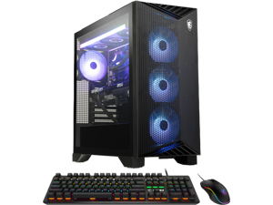 MSI Aegis ZS2 Gaming PC, AMD Ryzen 9 7900X, NVIDIA GeForce RTX 4080 Super, 32GB DDR5 5600, 2TB NVMe SSD, 750W 80+ Gold, Windows 11 Home, Includes Gaming Mouse & Keyboard (Aegis ZS2 B7NUG-1416CA)