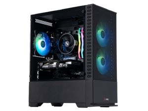 ABS Cylone Ruby Gaming PC – Windows 11 – Ryzen 5 7600 – GeForce RTX 4060 – DLSS 3 - AI-Powered Performance - 32GB DDR5 6000MHz - 1TB M.2 NVMe SSD – CR76004060