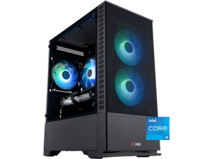 ABS Cyclone Aqua Gaming PC - Windows 11 Home - Intel Core i5-14400F - GeForce RTX 4060 - DLSS 3 - AI-Powered Performance - 32GB DDR5 6000 - 1TB M.2 NVMe SSD - CA14400F4060