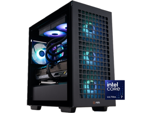 ABS Aeolian-M Aqua Gaming PC - Windows 11 - Intel Core Ultra 7 265KF - GeForce RTX 5070 Ti - DLSS 4 - AI-Powered Performance - 32GB DDR5 6000MHz - 2TB M.2 NVMe SSD - AMA265KF5070TI2