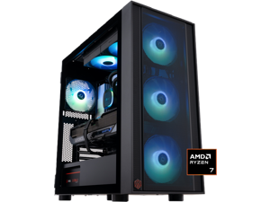 ABS Eurus Ruby Gaming PC - Windows 11 - AMD Ryzen 7 9800X3D - GeForce RTX 5070 Ti - DLSS 4 - AI-Powered Performance - 32GB DDR5 6400MHz - 2TB M.2 NVMe SSD - ER9800X3D5070TI4
