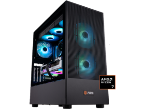ABS Eurus Ruby Gaming PC - Windows 11 - AMD Ryzen 7 7800X3D - Radeon RX 9070 XT - 32GB DDR5 6000MHz - 2TB M.2 NVMe SSD - AR7800X3D9070XT