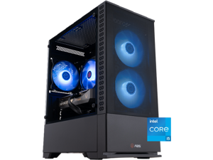 ABS Cyclone Aqua Gaming PC - Windows 11 - Intel Core i5-14400F - GeForce RTX 5060 - DLSS 4 - AI-Powered Performance - 32GB DDR4 3200MHz - 1TB M.2 NVMe SSD - CA14400F5060