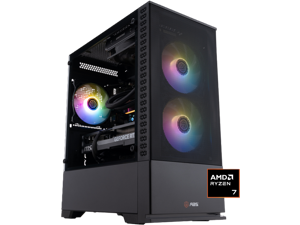 ABS Cyclone Ruby Gaming PC - Windows 11 - AMD Ryzen 7 7800X3D - GeForce RTX 5070 - DLSS 4 - AI-Powered Performance - 32GB DDR5 6000 - 1TB M.2 NVMe SSD - CR7800X3D5070