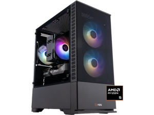 ABS Cyclone Ruby Gaming PC - Windows 11 - AMD Ryzen 7 7700X - RTX 5060 Ti 16GB - 32GB DDR5 6000 - 1TB M.2 NVMe SSD - CR7700X5060TI2