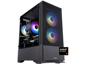 ABS Cyclone Ruby Gaming PC - Windows 11 - AMD Ryzen 7 9700X - GeForce RTX 5070 -  DLSS 4 - AI-Powered Performance - 32GB DDR5 6400 - 1TB M.2 NVMe SSD - CR9700X50703