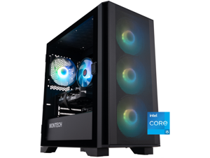 ABS Aquilon Aqua Gaming PC - Windows 11 - Intel Core i5-14400F - GeForce RTX 5060 - DLSS 4 - AI-Powered Performance - 32GB DDR4 3200MHz - 1TB M.2 NVMe SSD - AA14400F5060