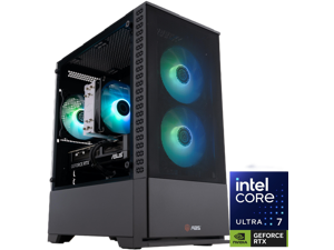 ABS Cyclone Aqua Gaming PC Powered by Asus - Windows 11 - Intel Core Ultra 7 265KF - Nvidia GeForce RTX 5070 12GB - DLSS 4 - 32GB DDR5 6000 - 2TB M.2 SSD ABS Cyclone Aqua Gaming PC Powered by Asus - Windows 11 - Intel Core Ultra 7 265KF - Nvidia GeForce RTX 5070 12GB - DLSS 4 - 32GB DDR5 6000 - 2TB M.2 SSD