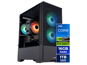 ABS Cyclone Aqua Prebuilt Gaming PC - Windows 11 - Intel Core i7-14700F - GeForce RTX 5060 Ti 16GB - DLSS 4 - 16GB DDR5 - 1TB NVMe SSD ABS Cyclone Aqua Prebuilt Gaming PC - Windows 11 - Intel Core i7-14700F - GeForce RTX 5060 Ti 16GB - DLSS 4 - 16GB DDR5 - 1TB NVMe SSD