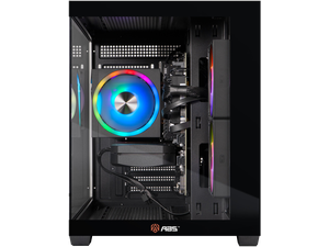 ABS Flux II Aqua Prebuilt Gaming PC - Windows 11 - Intel Core i7-14700F - GeForce RTX 5060 8GB - DLSS 4 - 32GB DDR4 - 1TB PCIe 4.0 SSD ABS Flux II Aqua Prebuilt Gaming PC - Windows 11 - Intel Core i7-14700F - GeForce RTX 5060 8GB - DLSS 4 - 32GB DDR4 - 1TB PCIe 4.0 SSD
