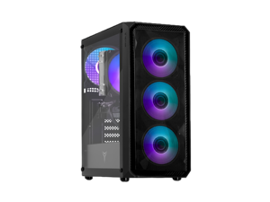 Yeyian Tanto Gaming Desktop - AI Integrated Intel Core i5 13th Gen 13400F, NVIDIA GeForce RTX 4070,16GB DDR5 1 TB PCIe SSD Windows 11 Home 64-bit - YPI-TA34F0B-4701U