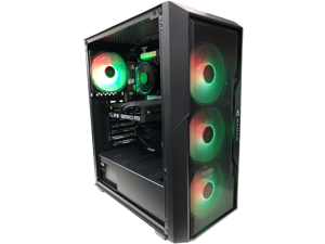 AZZA Titus Evo Gaming PC, Intel Core i5-14400F, NVIDIA GeForce RTX 4060, 32GB DDR5, 1TB NVMe SSD, Windows 11 Home, 3 Year Warranty