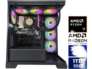 AZZA Gaming Desktop TABOR ELITE AMD Ryzen 7 9700X 32GB DDR5 1TB M.2 SSD AMD Radeon RX 9060 XT Windows 11 Home AZZA Gaming Desktop TABOR ELITE AMD Ryzen 7 9700X 32GB DDR5 1TB M.2 SSD AMD Radeon RX 9060 XT Windows 11 Home