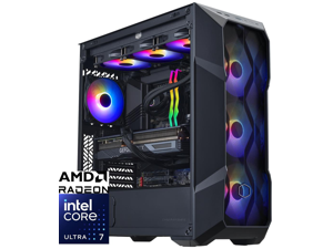 Cooler Master TD5 Pro - Intel Core Ultra 7-265KF - Radeon RX 7900 XT - 32GB DDR5 6000MHz - 2TB M.2 NVMe SSD - Windows 11 - 360mm AIO - Gaming PC