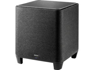 Denon - Home Wireless Subwoofer with Built-in HEOS - Black...